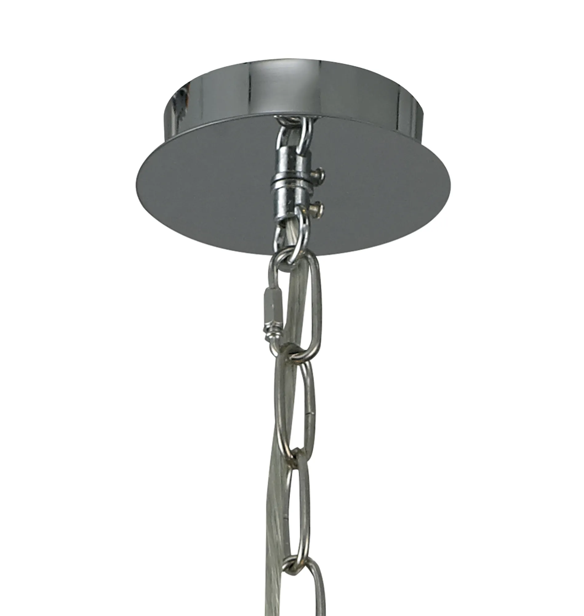 Banyan 50cm 3 Light Pendant Polished Chrome, Black DK0020  Deco Banyan CH BL